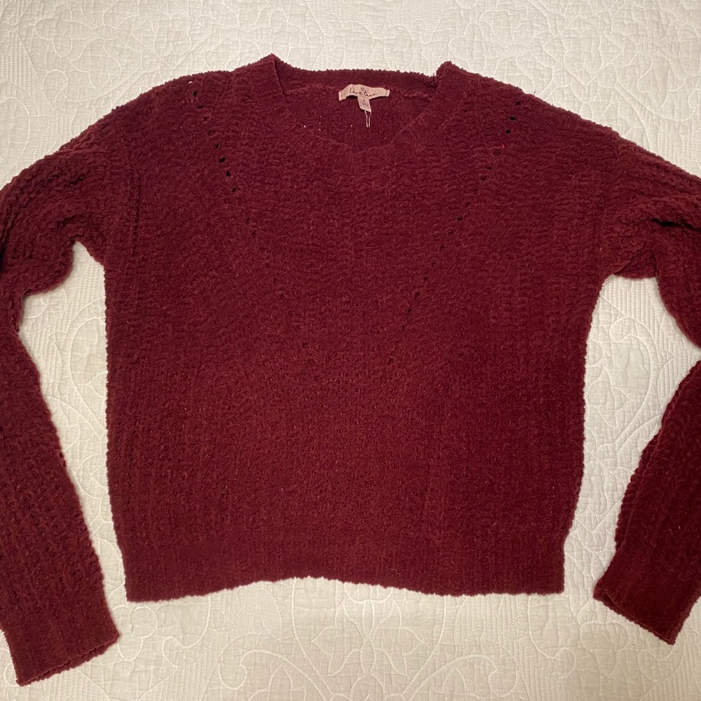 Burgundy Sweater